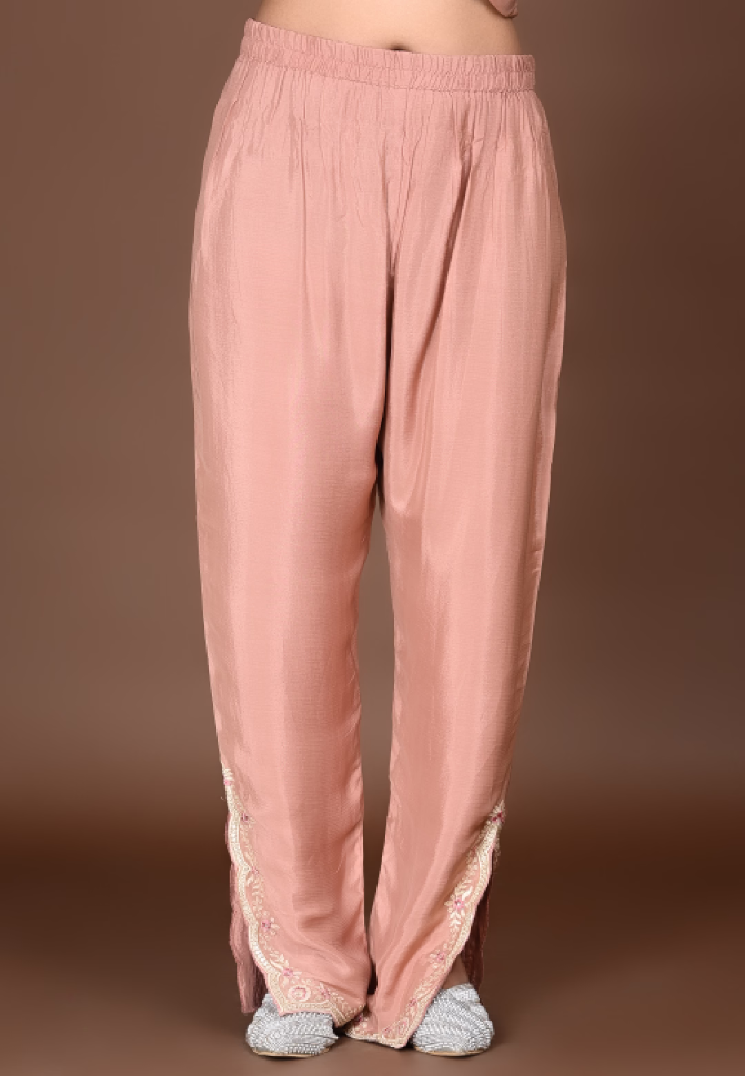 Copper Straight Suit+Middle cut With Pant