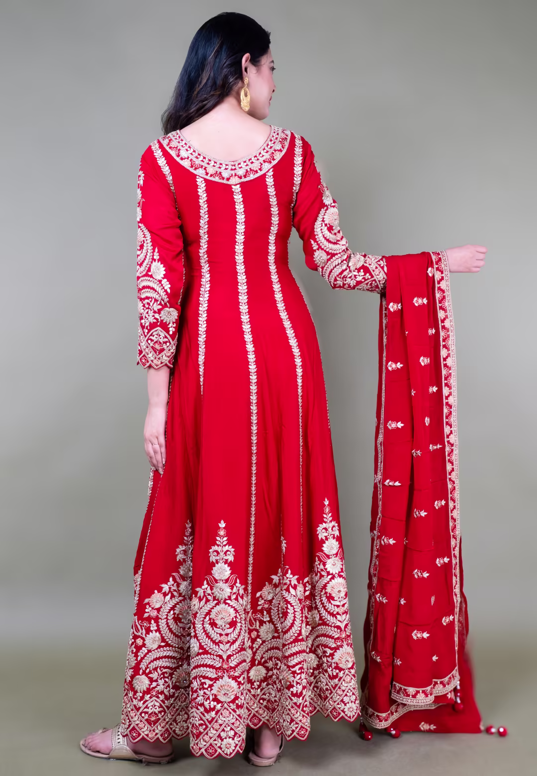 Maroon Anarkoli